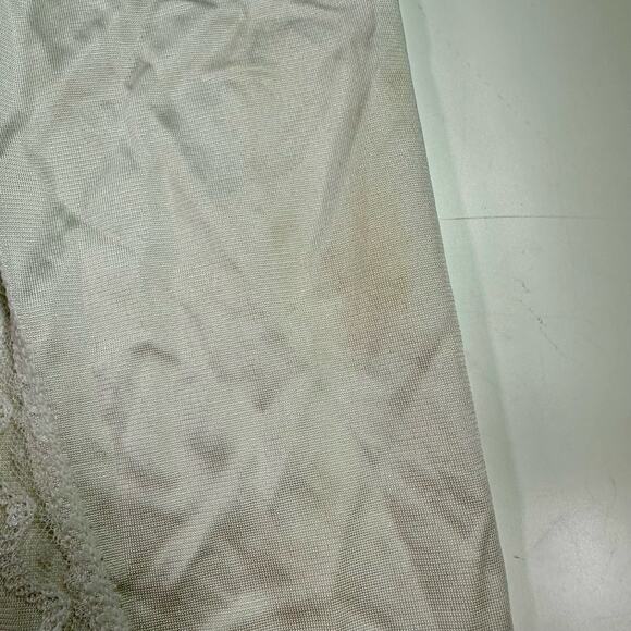 3/$20 Warner's VTG Women's Large 31" Length Nylon White Skirt Slip Lace *READ - Picture 3 of 7